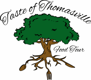 TasteOfThomasvilleFoodTour_Logo-2-copy-300x266